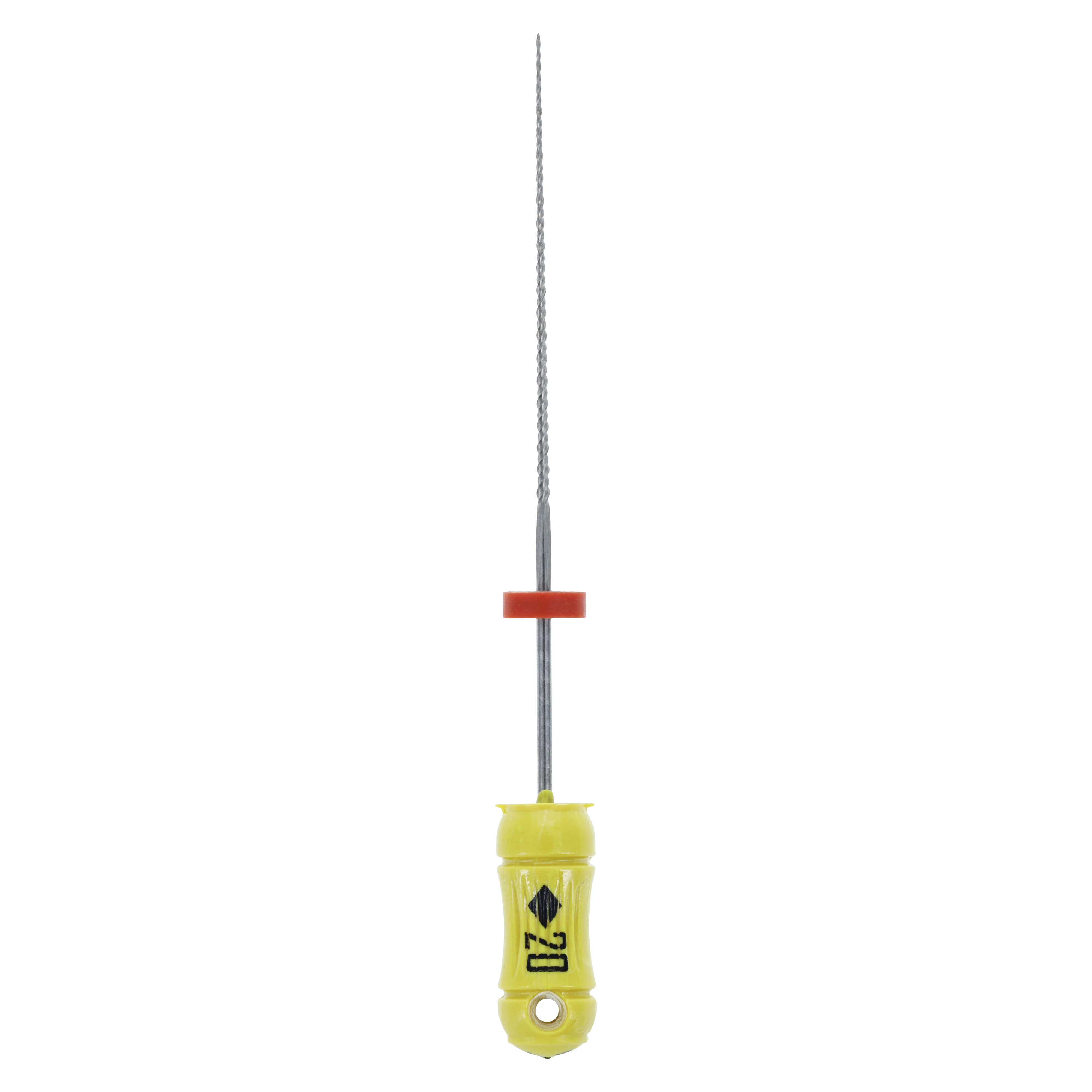 Kerr K-Flex Endodontic Files, #20 (Yellow), 30mm, Stainless Steel, 6/Box, 15218
