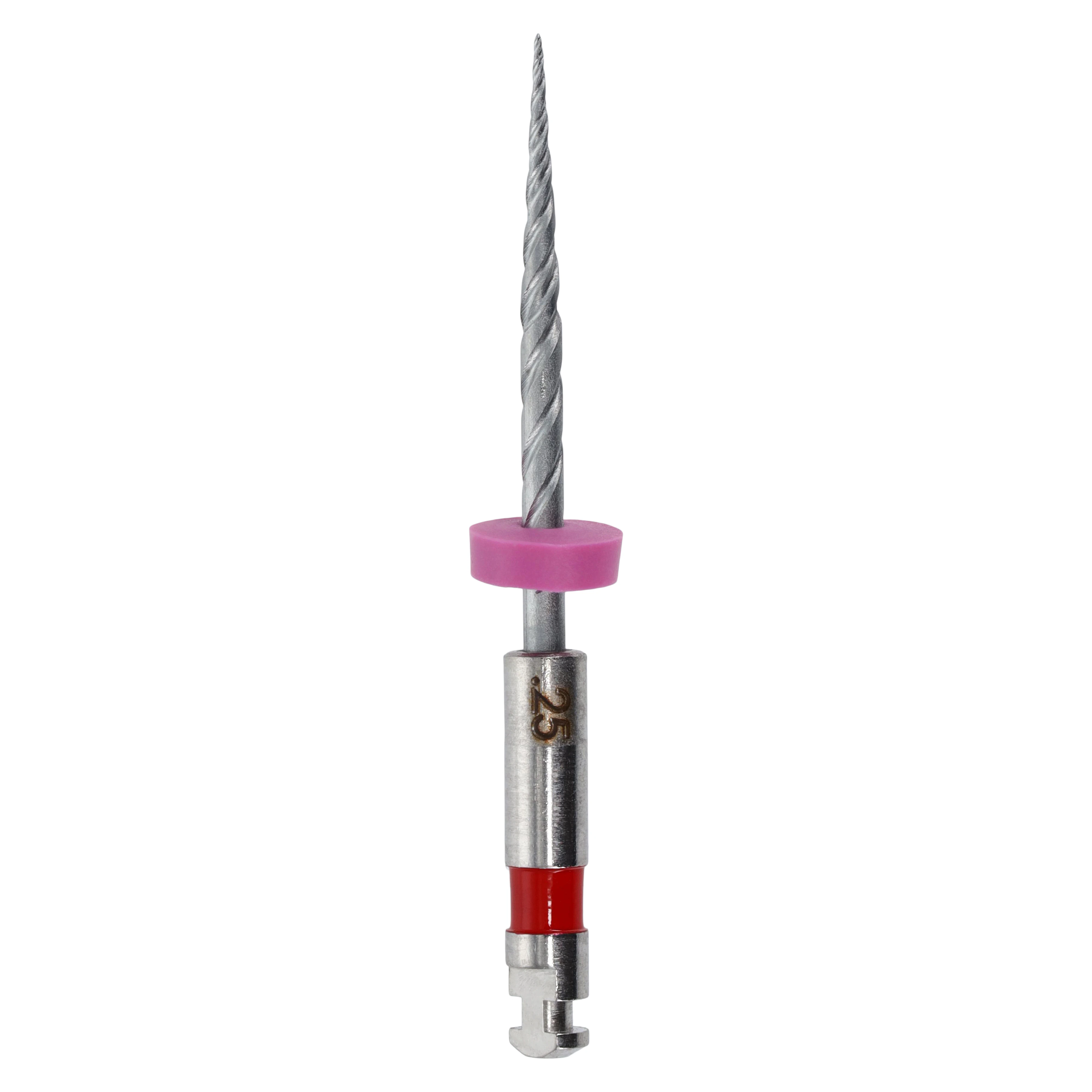 Kerr K3XF Nickel Titanium Rotary File, Size #25, Taper .12, 17mm, Red, Pack of 6, 823-2257