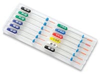 Kerr SimpliFill Apical Gutta Percha Obturators, 31mm, Size 140-150, Assorted, 6/Pk, SFA31G