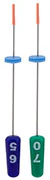 Kerr SimpliFill Apical Gutta Percha Obturators, 50mm, Size 65-70, Assorted, 6/Pk, SFA50D