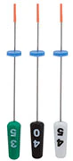 Kerr SimpliFill Apical Gutta Percha Obturators, 25mm, Assorted Sizes 35-45, 12/Pkg, 972-3545