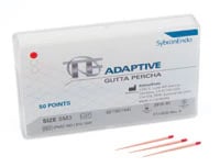 TF Adaptive Gutta Percha Points, Red Pack, SM3, Small, 50/Pk, 815-1541