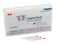 TF Adaptive Gutta Percha Points, Red Pack, ML3, Medium/Large, 50/Pk, 8151545