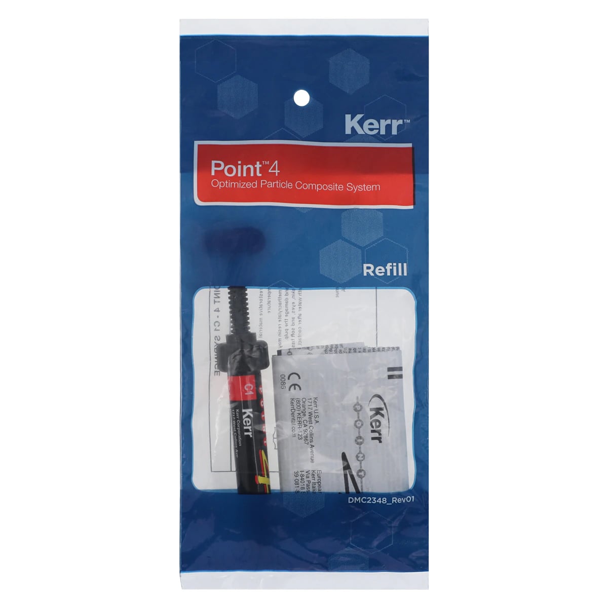 Kerr Point 4 Optimized Particle Composite Syringe Refill, Body Shade C1, 4 g, #29885