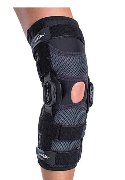 DJO Playmaker II Spacer Knee Brace, Neoprene, Adult X-Small, 13-15.5"
