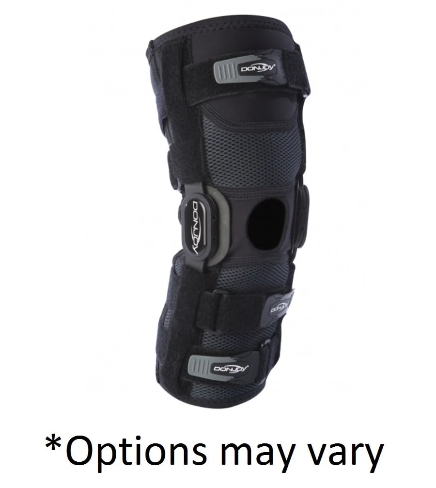DJO Playmaker II Knee Brace, Neoprene, Adult X-Large, 23.5-26.5"