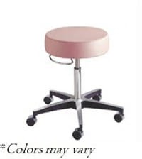 Brewer Century Series Exam Stool, Seamless Adjustable Casters, Black, 250 lb Capacity