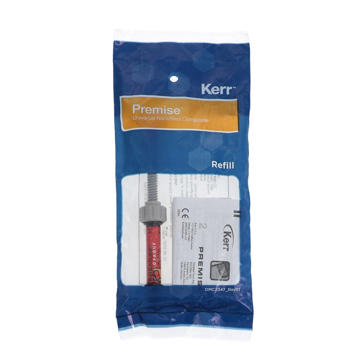 Kerr Premise Universal Nanofilled Restorative Composite, Syringe Refill, Opaque Shade B1, 4 g, #32639