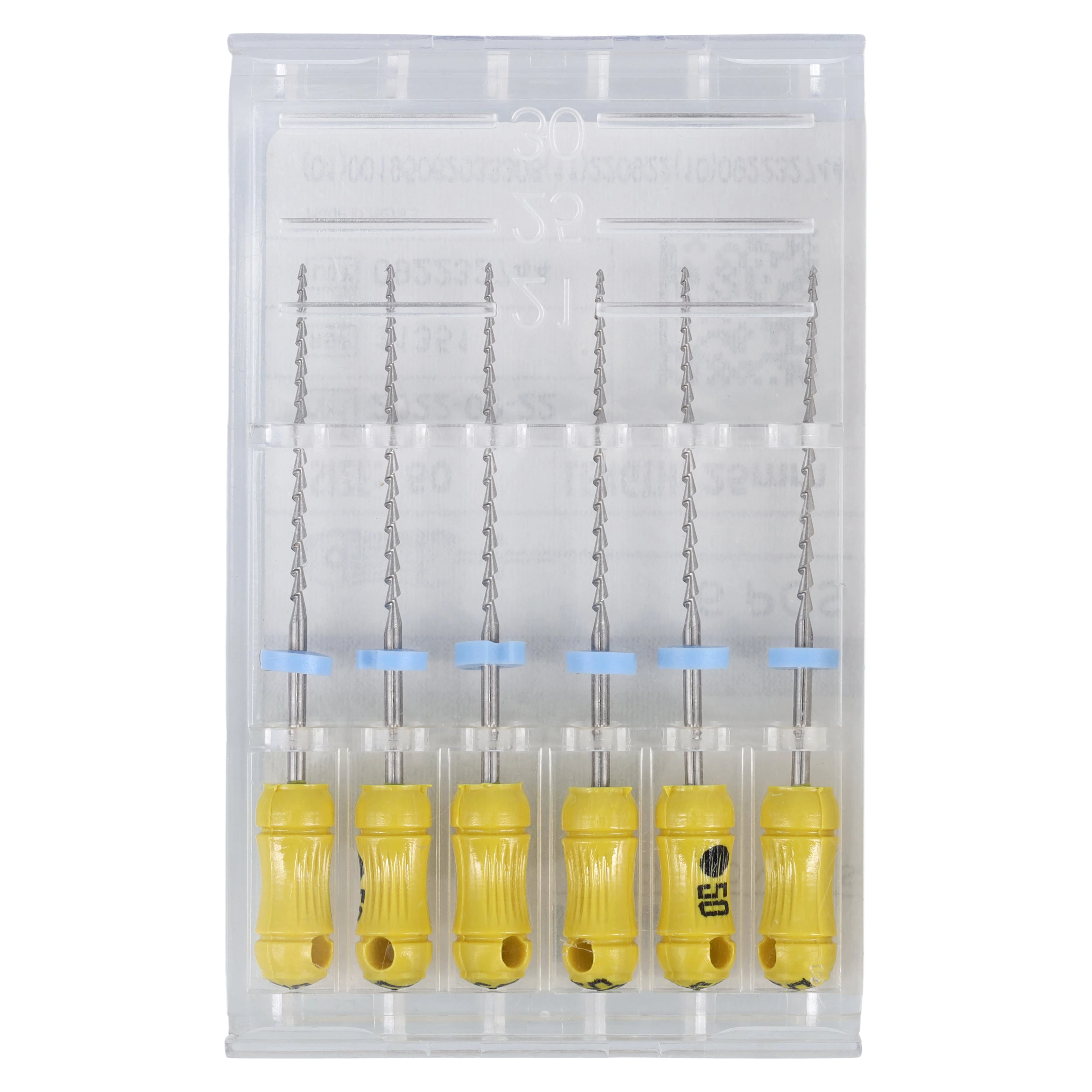Sybron Endo Hedstrom Files, Stainless Steel, 25 mm, #50, Yellow, 6/Pk, 11351