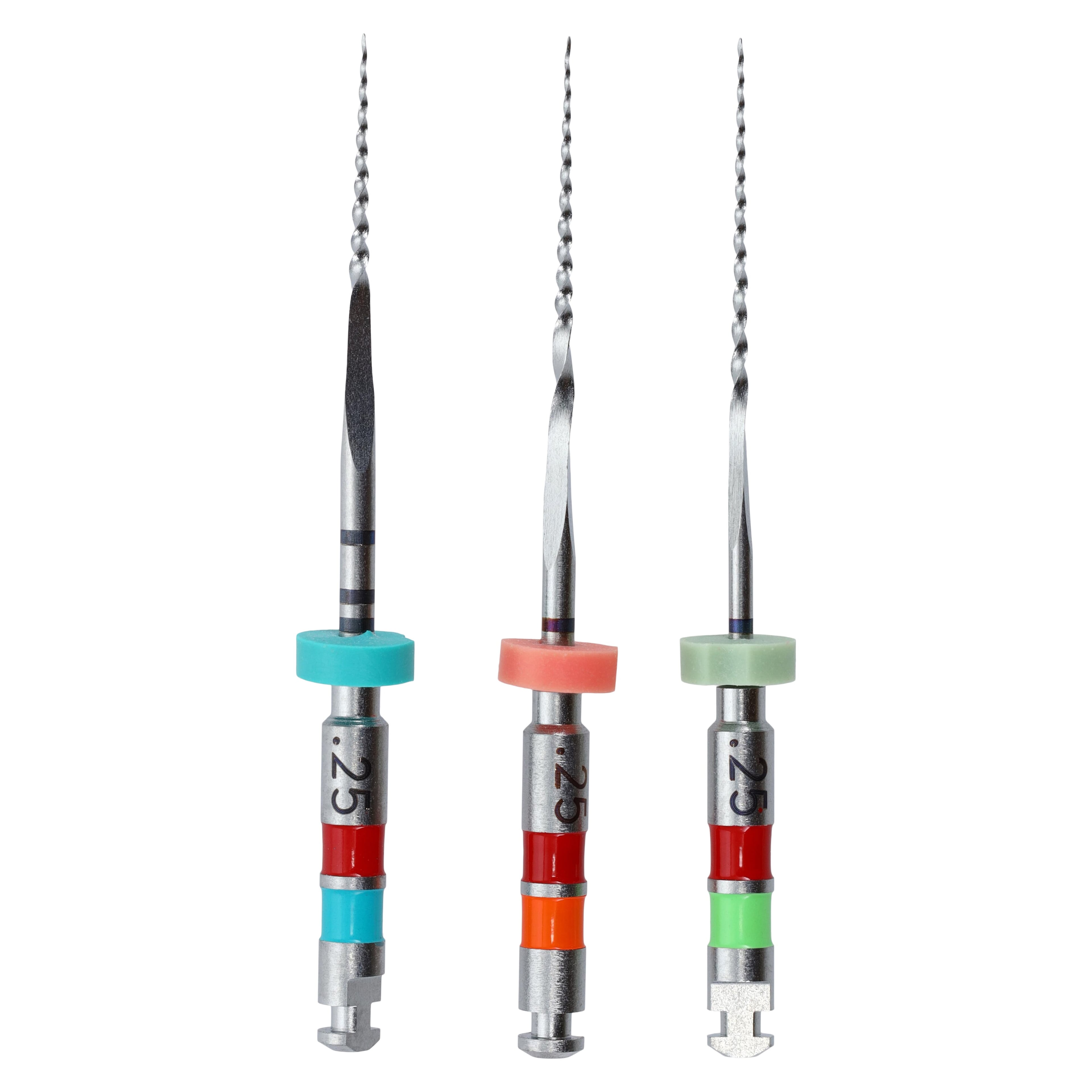 Kerr TF Twisted Files NiTi Rotary File, Small Assorted, #25, 23mm, 3/Pk, 822-4683