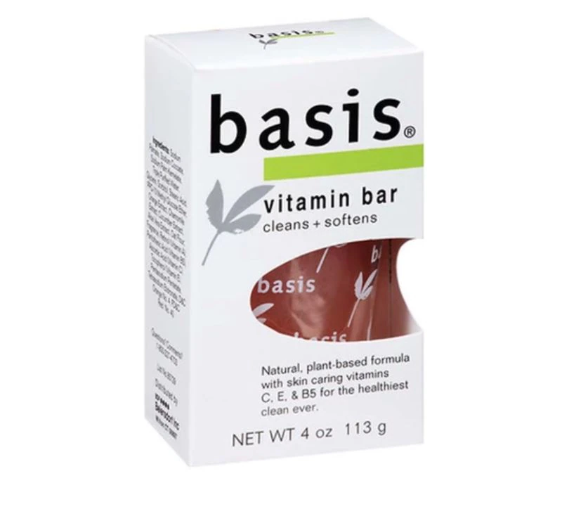 Basis Vitamin Bar Soap, 4 oz