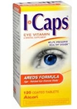 ICaps Multi with Lutein Tablets, 120 Count Bottle