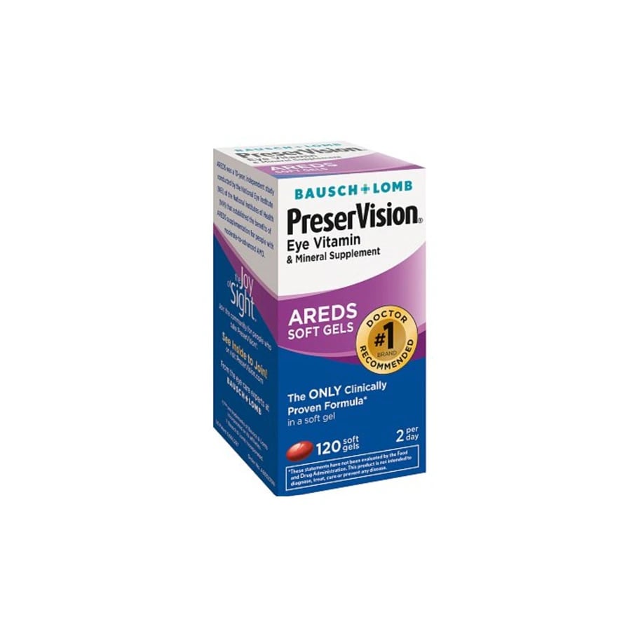PreserVision AREDS Formula Softgel Capsules, 120/Bottle