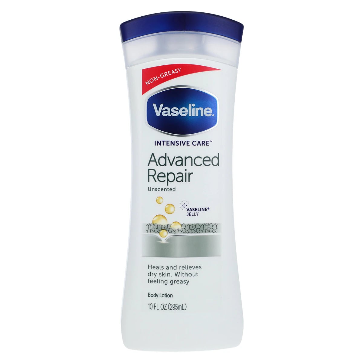 Vaseline Intensive Care Healing Lotion, 10 oz Bottle
