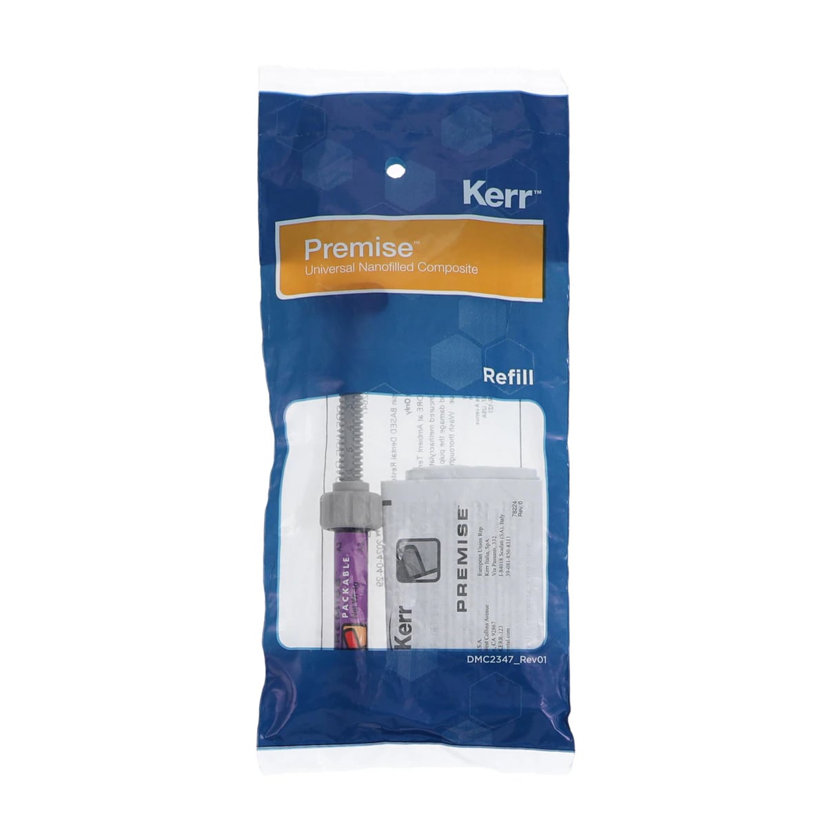 Kerr Premise Packable Nanofilled Composite Syringe Refill, A3-P, 4 g, 1/Pk, 32647