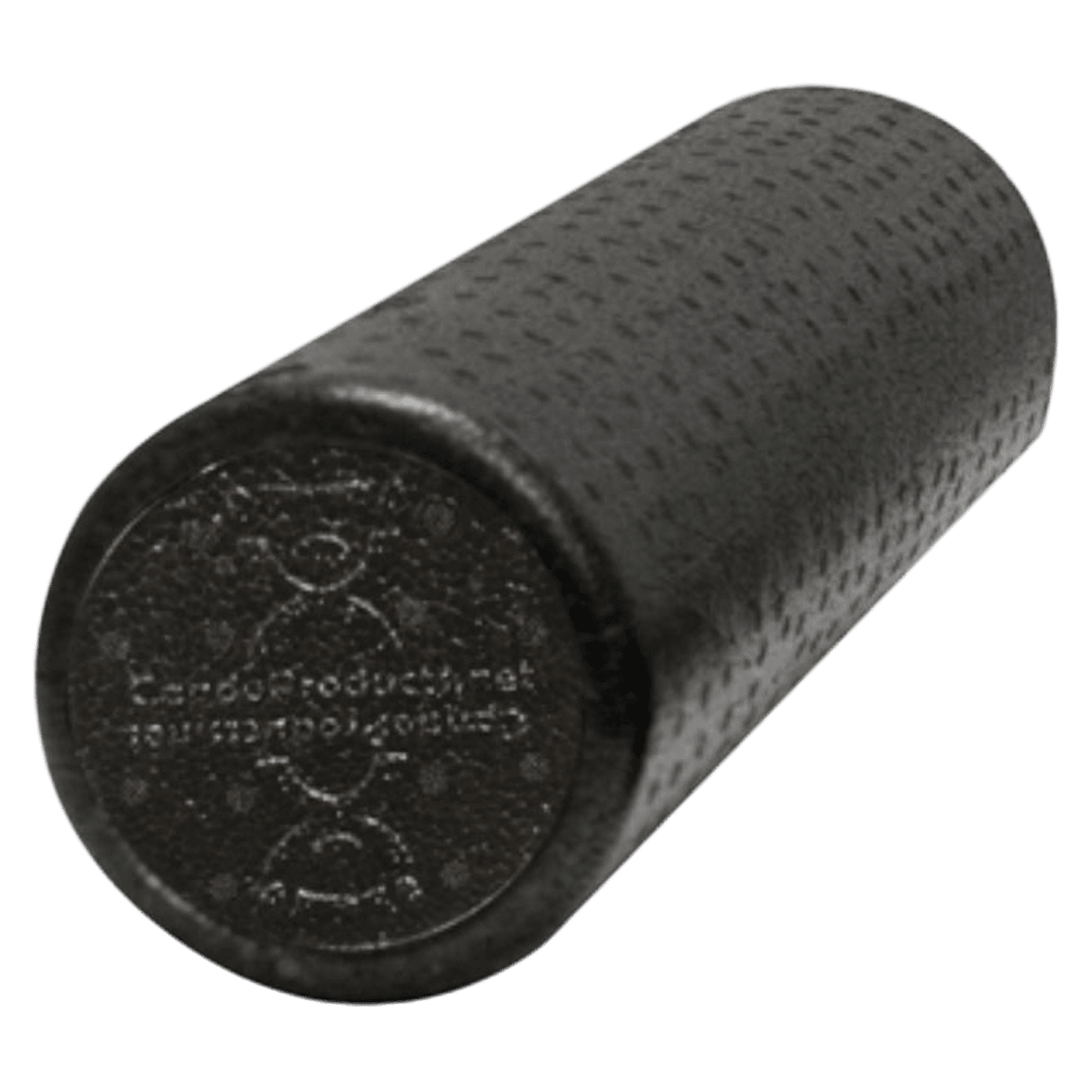CanDo High Density Therapy Roller, 6" x 18", Black, X-Firm