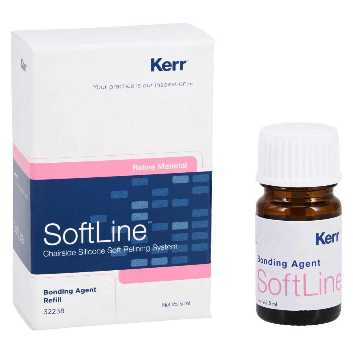 Kerr SoftLine Bonding Agent, 5 ml Bottle, #32238
