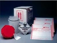 Com-Pac Intl Infecon 3000 Infectious Substance Shipper, 1L, 12/Case
