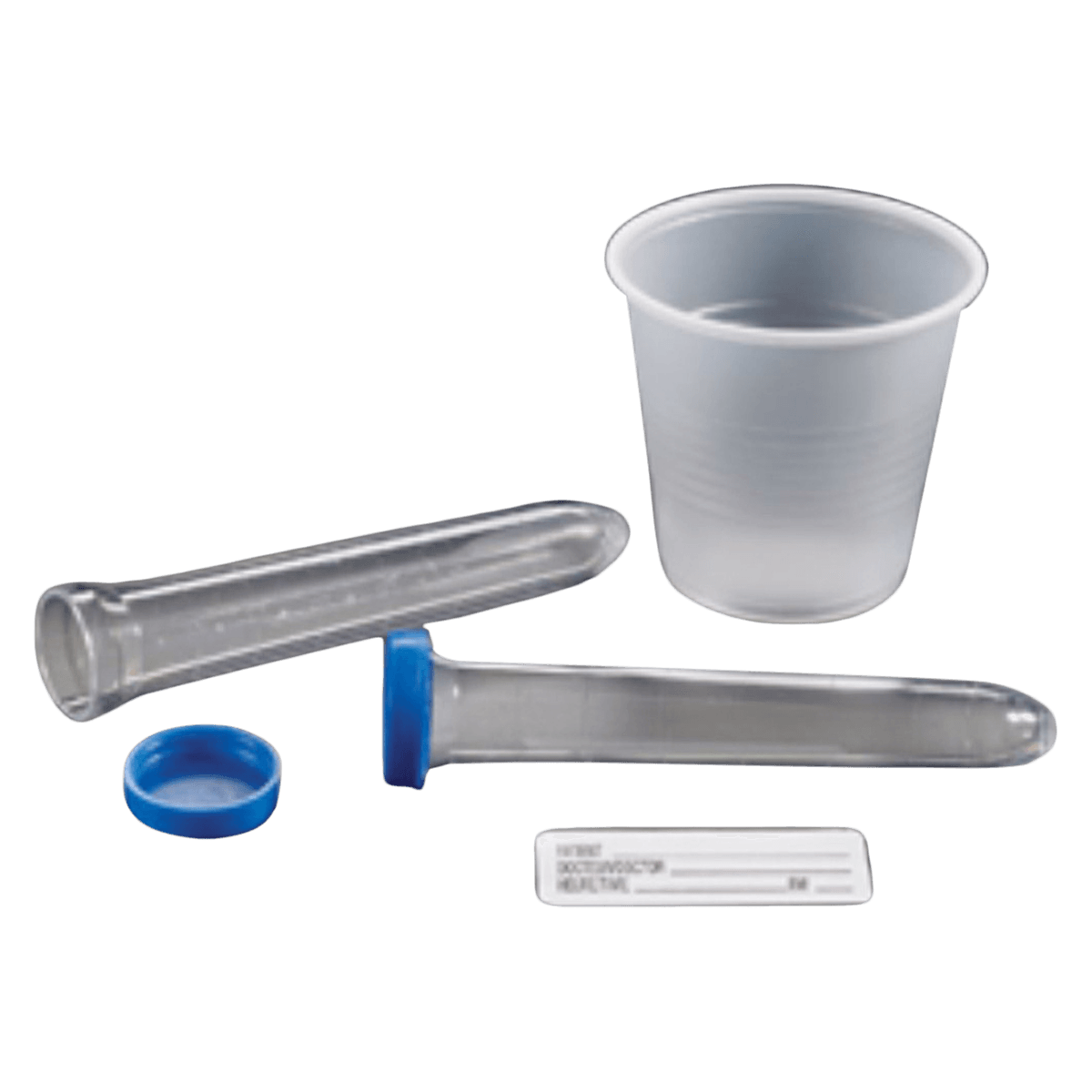 Simport Scientific Urine Collection Tube, Polystyrene, Graduated, 15 mL, 500/Case