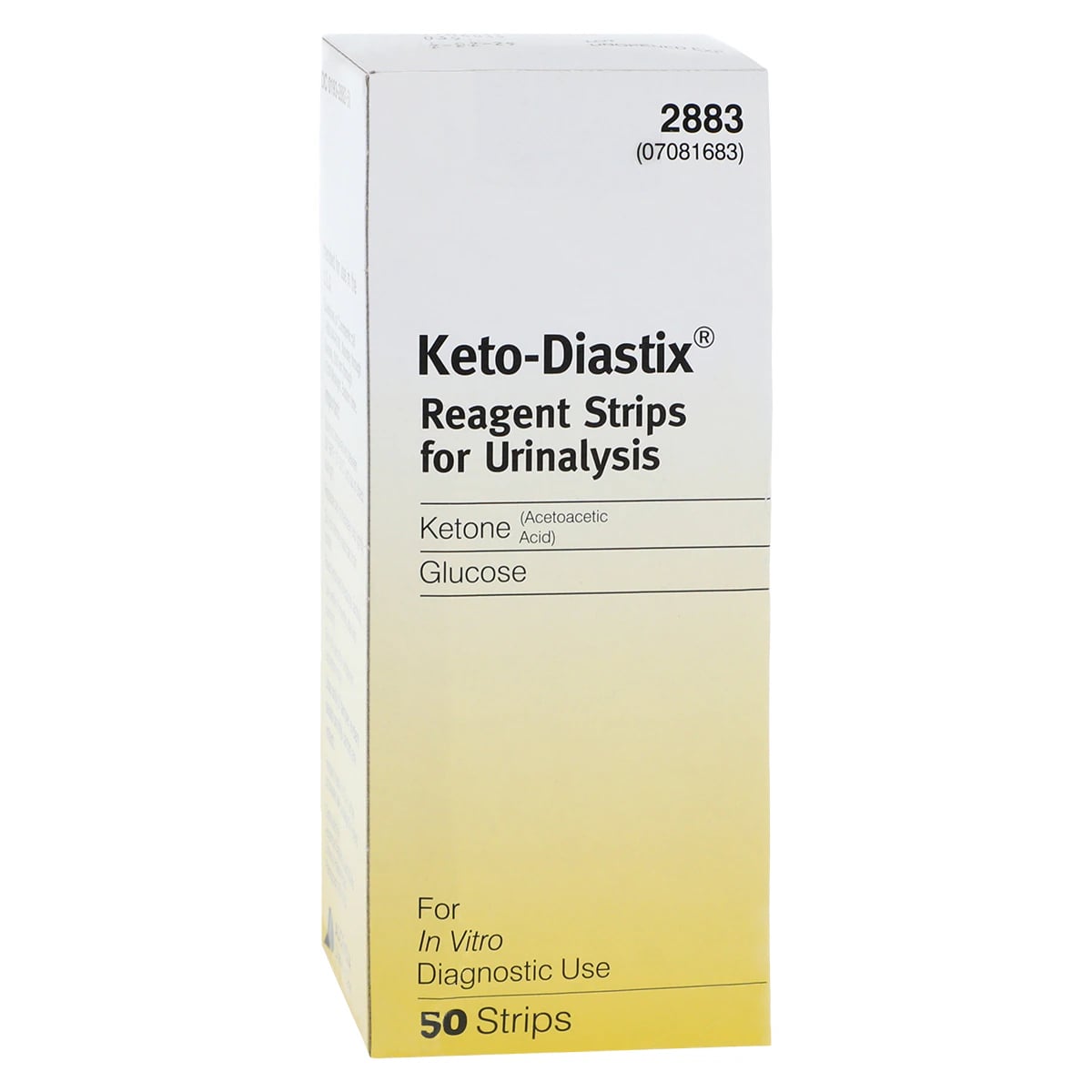 Keto-Diastix Urinalysis Test Strips, 50/Bottle