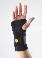 DJO Stabilizer Wrist Uni Target, Wraparound Neoprene, 8" Left