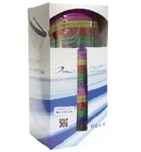 DeRoyal SPEyes X Eye Shield Dispenser, Assorted, Disposable, 120/Case