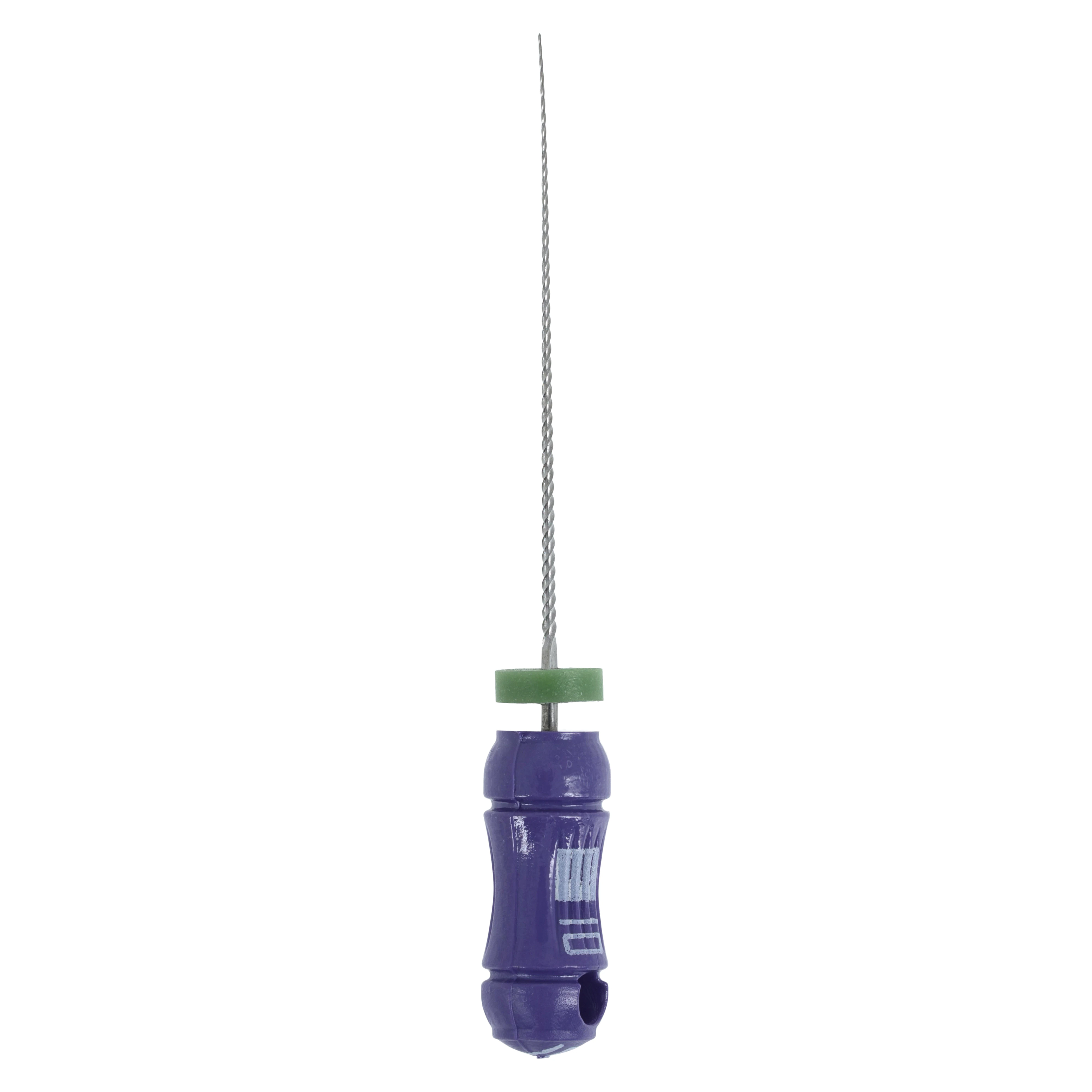 Kerr K-Files, Stainless Steel, 21 mm, Size #10, Purple, 6/Pk, 06003