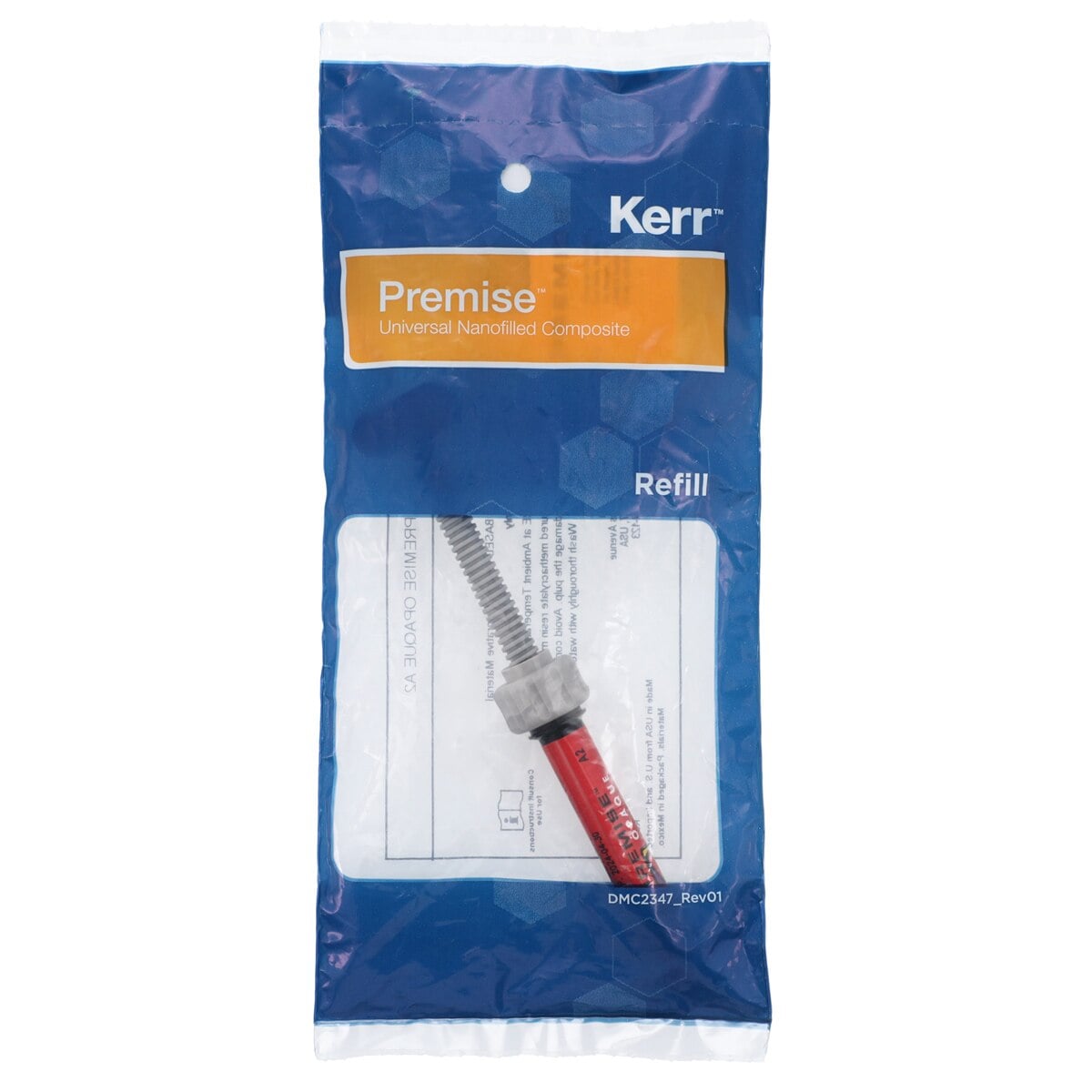 Kerr Premise Universal Nanofilled Composite Syringe Refill, Opaque Shade A2, 4 g, #32635