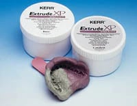 Kerr Extrude XP Putty VPS Impression Material, Regular Set, 2 Jars (520 mL Mixed Volume), 2 Scoops, 18 Spacers, #27877