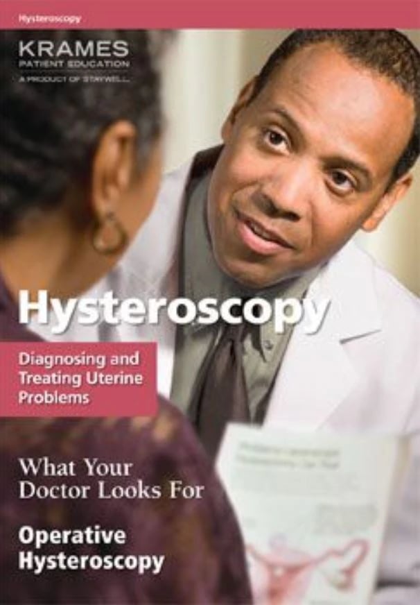 Krames Communications Hysteroscopy Educational Booklet, Each