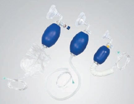 SunMed Airlife Pediatric Bag Resuscitator with 40" Tubing, 6/Case