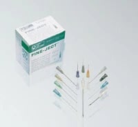 HSW Fine-Ject Hypodermic Needle, 25G x 1", Conventional, Disposable, 100/Box