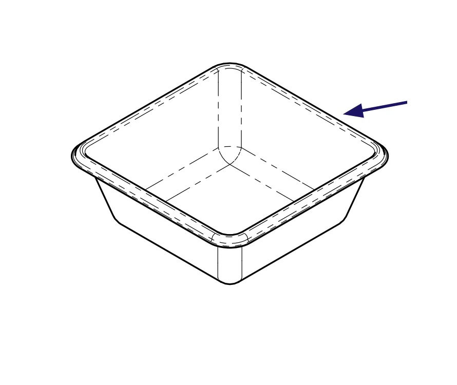 Midmark Treatment Pan for 630 Exam Table