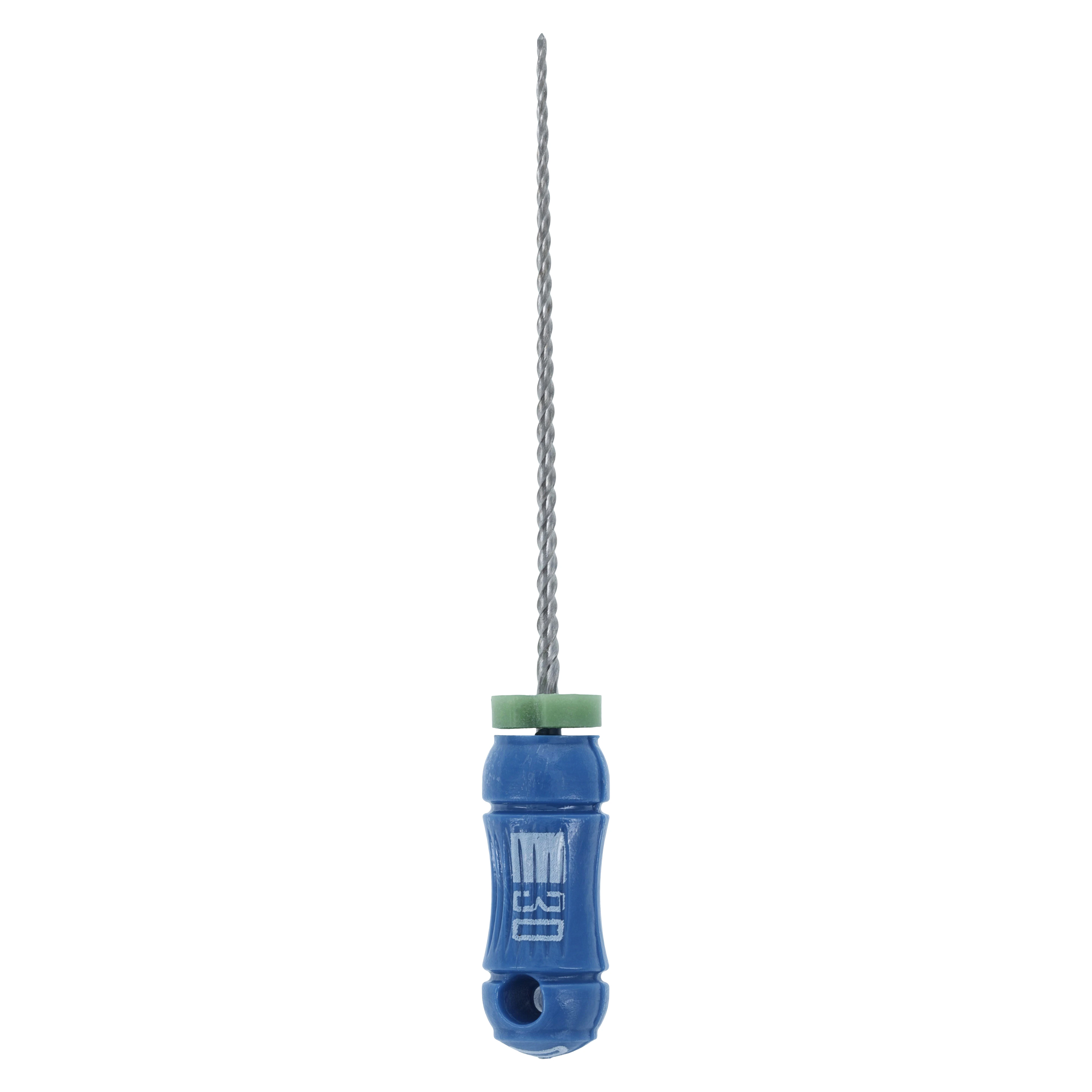 Kerr K-Files, Stainless Steel, 21 mm, Size #30, Blue, 6/Pk, 06015