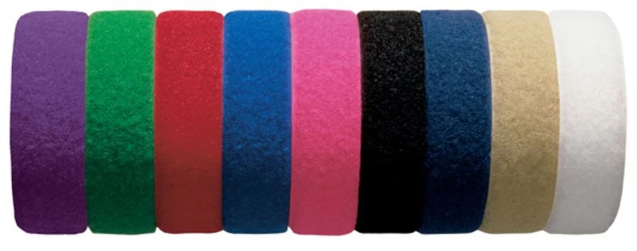 North Coast Medical Velcro Loop Strap, Navy Blue, Self-Adhesive, Nylon, 2" x 25 yd