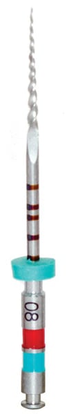 Kerr TF Twisted Files Rotary Endodontic File, #25, .08 Taper, 27mm, Red, 3/Pkg, 822-8257