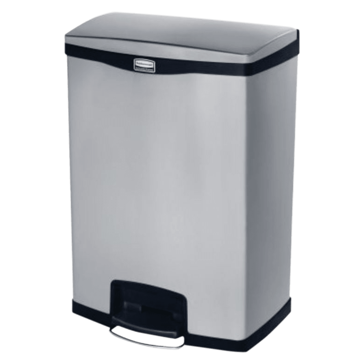Rubbermaid Commercial Slim Jim Stainless Steel Step-On Container