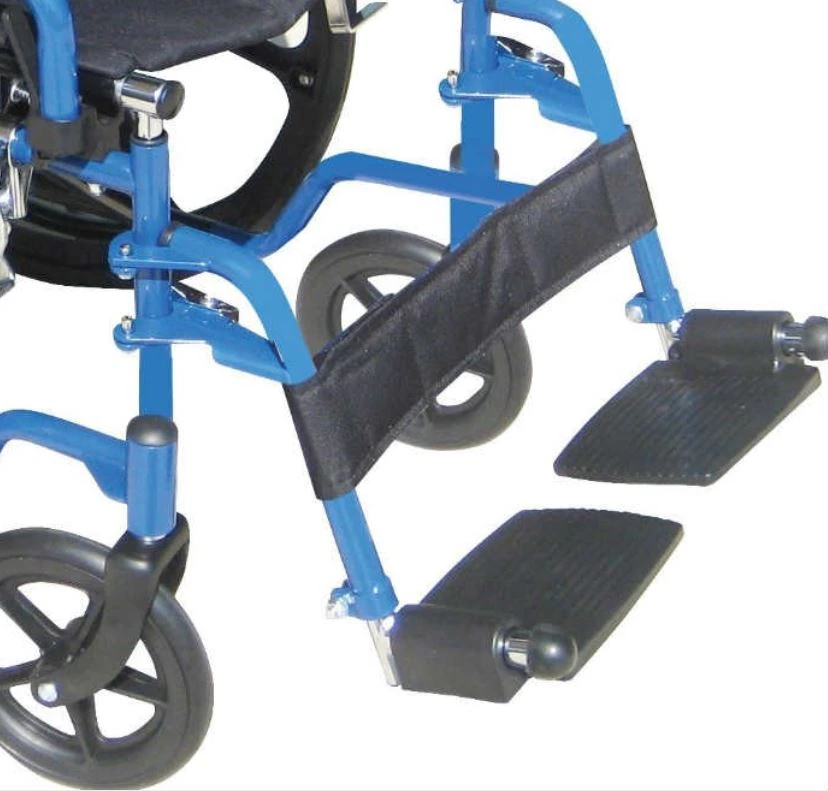 Drive Medical Blue Streak Wheelchair Footrest Set (Pair), 4S