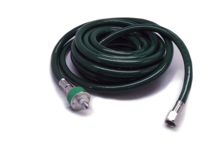 Hose Conductive for O2 -14, Green, Each