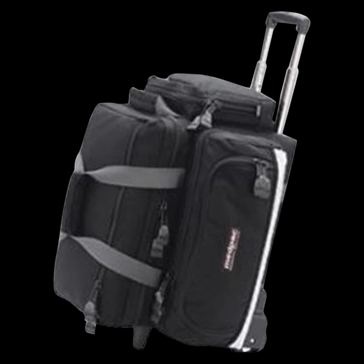 MedPac 3500 Emergency Bag with Wheels, 23x16x11", Black, Zipper Closure