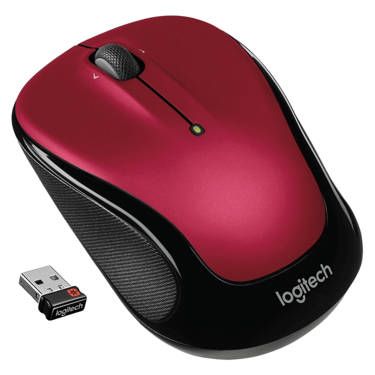 Logitech M325 Wireless Mouse, Red