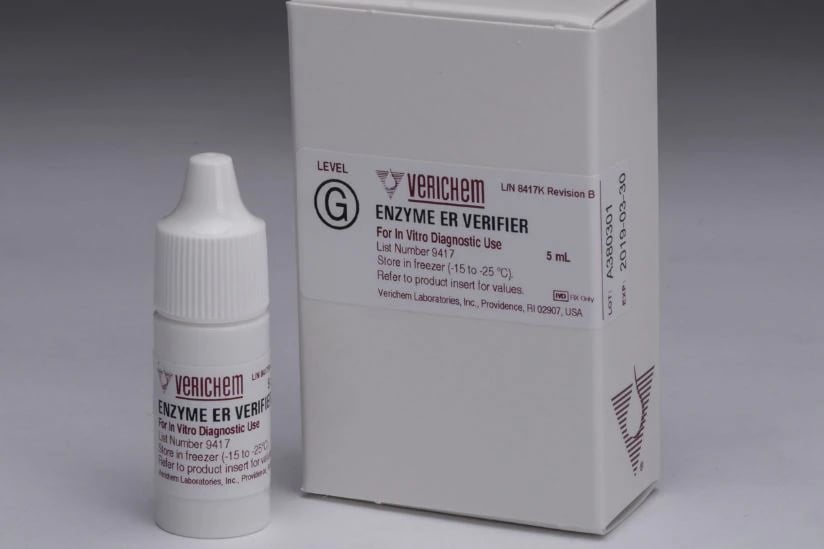 Verichem Enzyme ER Level G Strep A Verifier for AU Chemistry AST, 5 mL