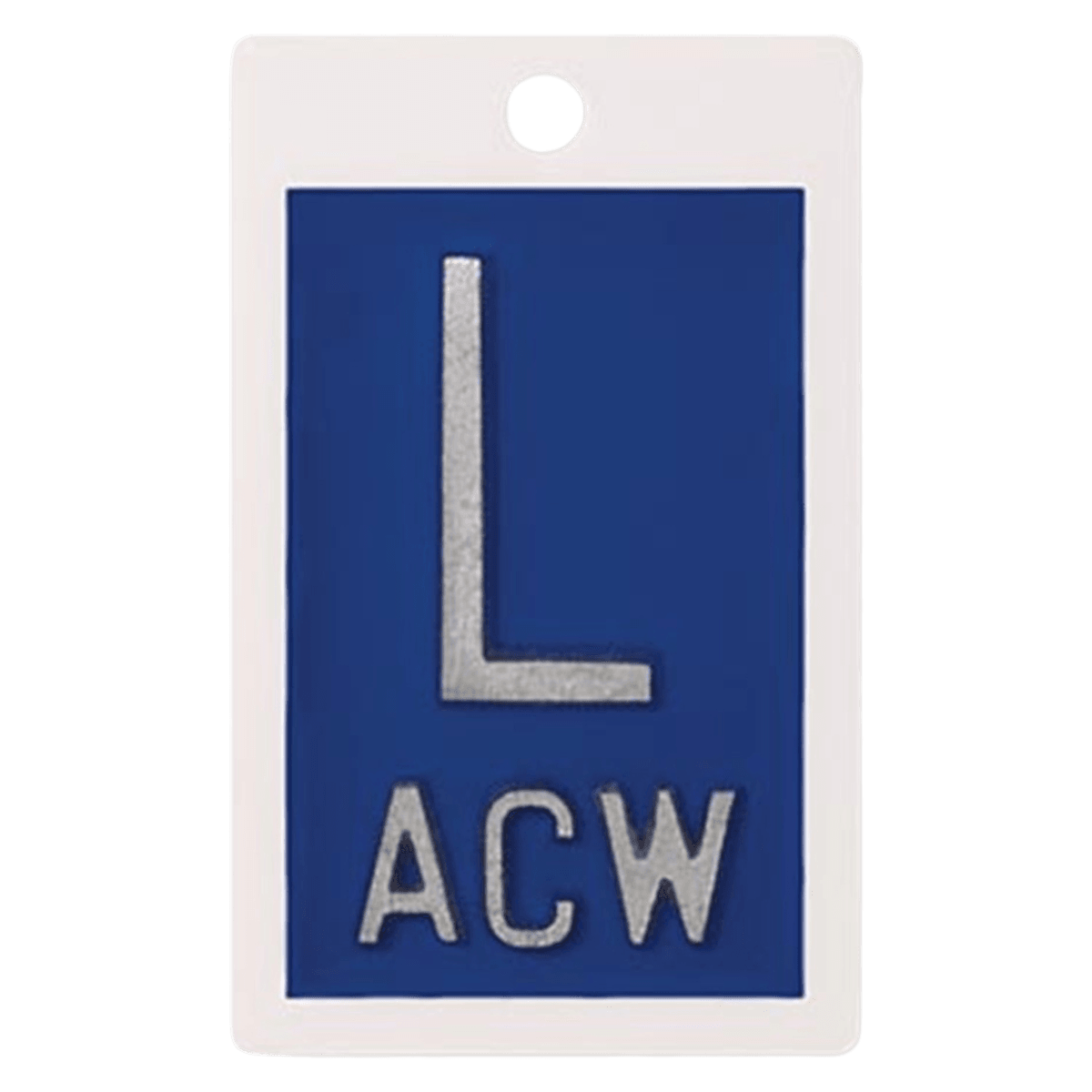 Marketlab Embedded Plastic Markers with Initials, Each