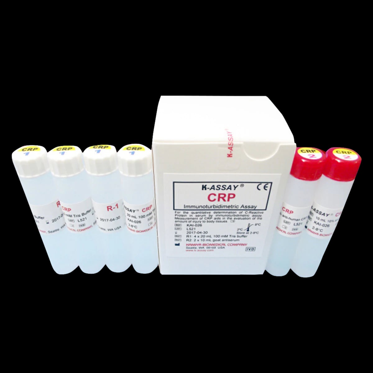 Kamiya CRP Reagent 1 & 2 (C-Reactive Protein), Each