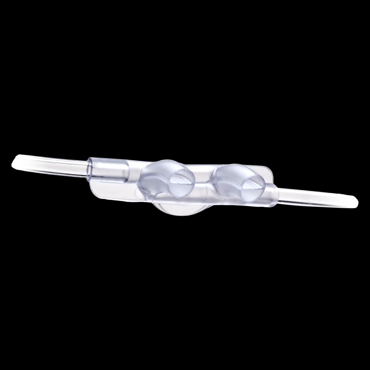 Teleflex Softech Plus Adult Nasal Cannula with CO2/O2 Sampling Line, Over-Ear, Clear, 14 ft, Non-Sterile, Disposable, Male Luer Connector, 50/Case