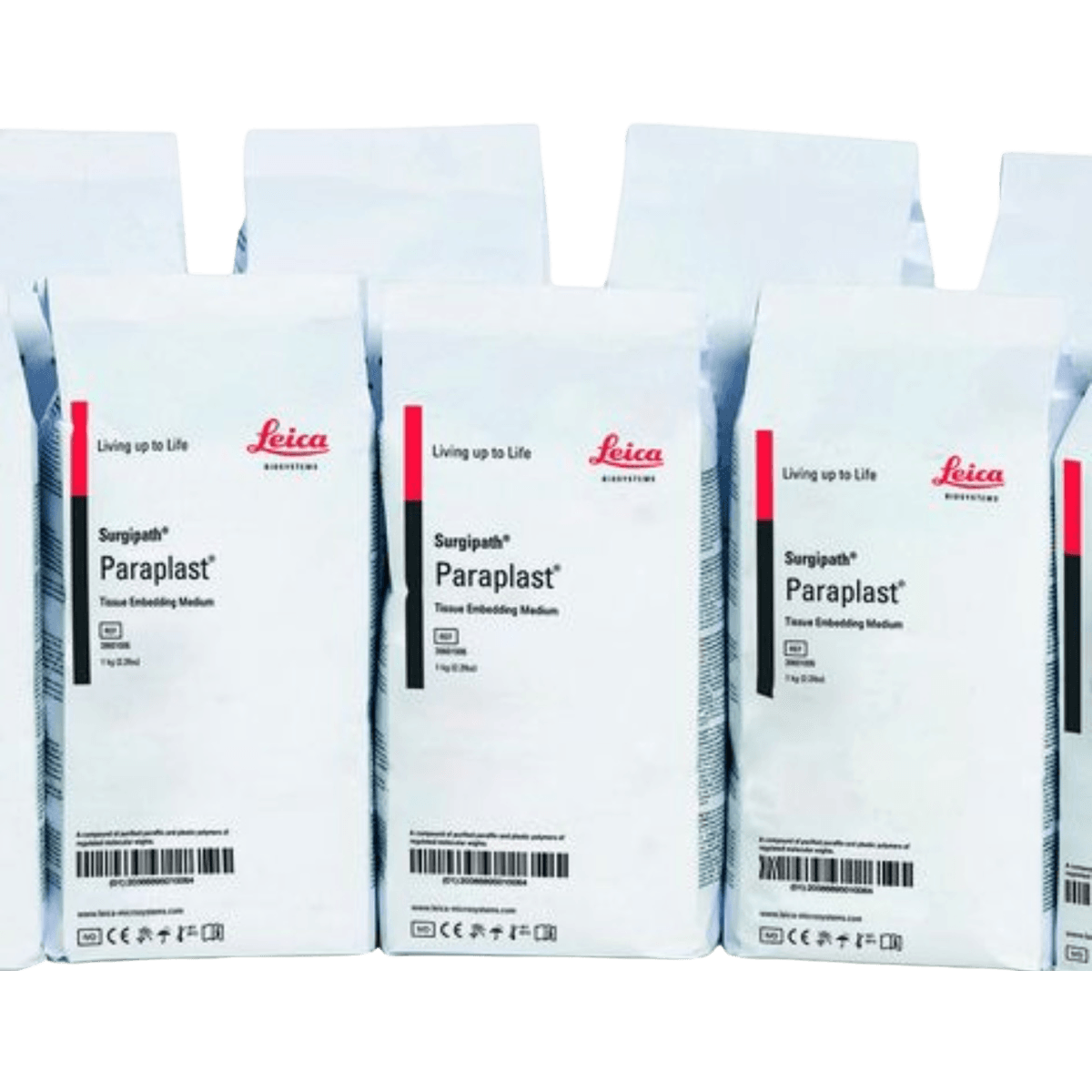 Leica Paraplast Plus Tissue Embedding Medium, 1 kg, 8/Case
