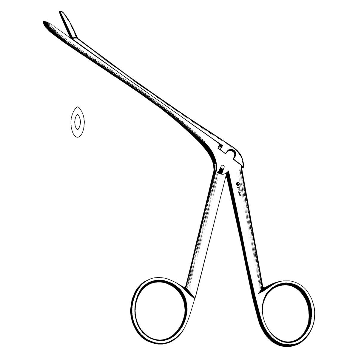 Sklar Blakesley-Wilde Forceps, Straight, 7-1/2" Stainless Steel, Each