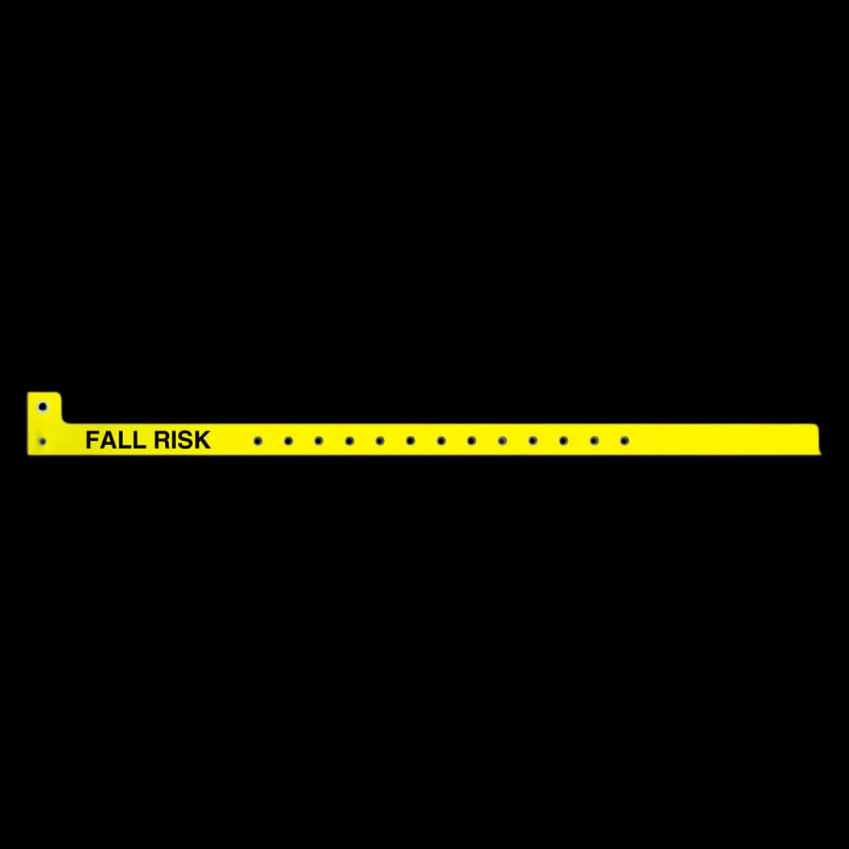 Sentry SuperBand Alert Wristband, Fall Risk, Pre-Printed, Polyester, Yellow, 10" Size, Adult/Pediatric, Disposable, 500/Box