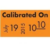 Marketlab Calibrated On Labels, Orange, 1/2" x 3/4", 20,000/Box