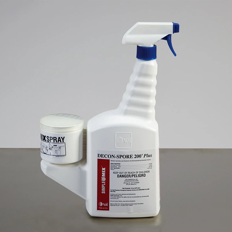 Decon-Spore 200 Plus Sporicidal Disinfectant, 16 oz Spray Bottle